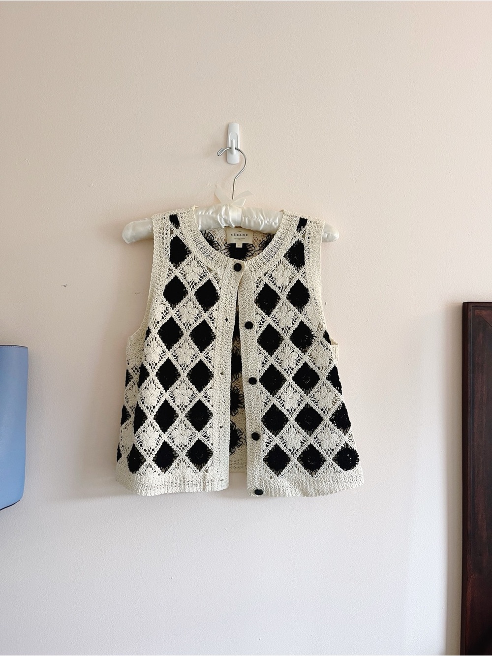 Sezane Ron Top Vest S
